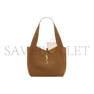 YSL LE 5 À 7 SMALL BEA IN SUEDE 779029008IW2885 (28*23*13cm)